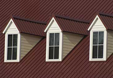 Close up of durable Hardie siding panels on an Anne Arundel County house